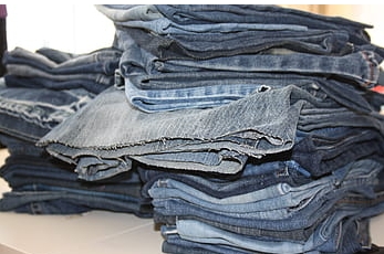 Pouch from Old Jeans